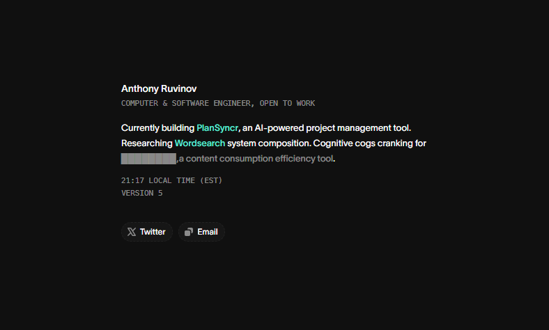My Portfolio Website